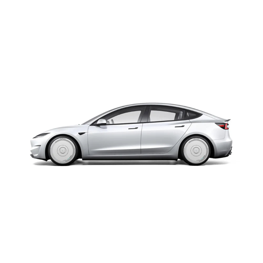 HALODISC 2 - CHARGING White | Wheel Covers for Tesla