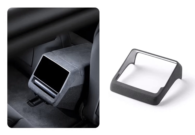Alcantara® Rear Console Vent Frame for Tesla Model Y / 3