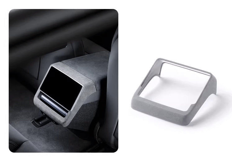 Alcantara® Rear Console Vent Frame for Tesla Model Y / 3