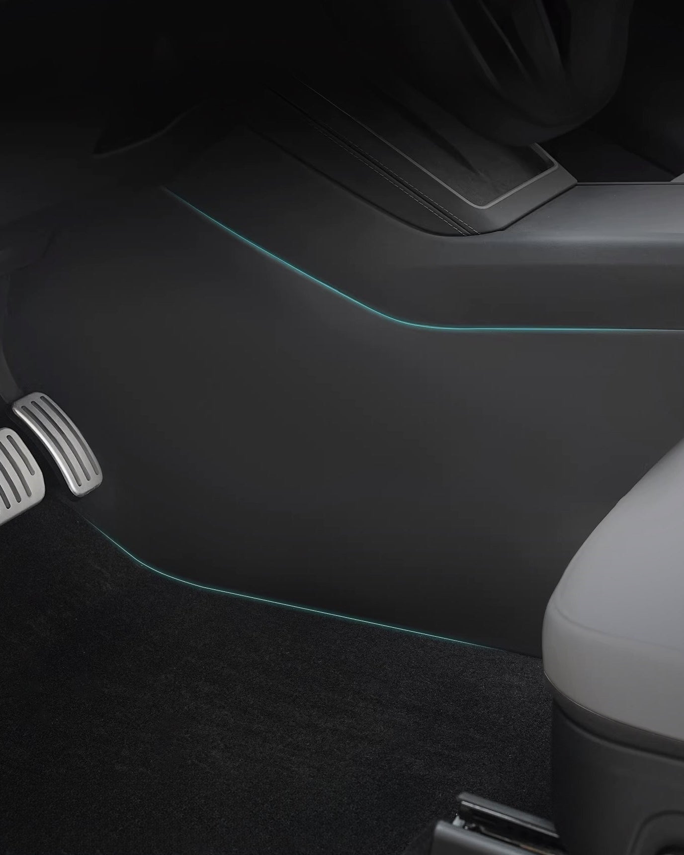 Center Console Side Kick Protectors for Tesla Model Y / 3