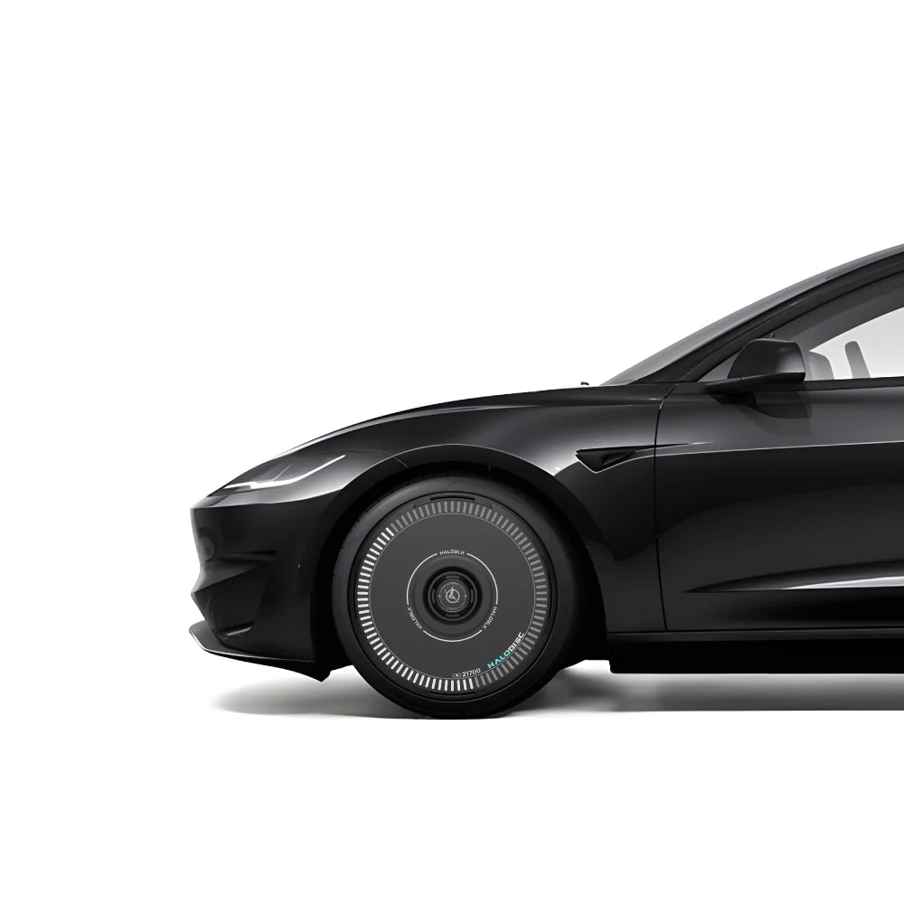 HALODISC 2 - CHARGING Black | Wheel Covers for Tesla