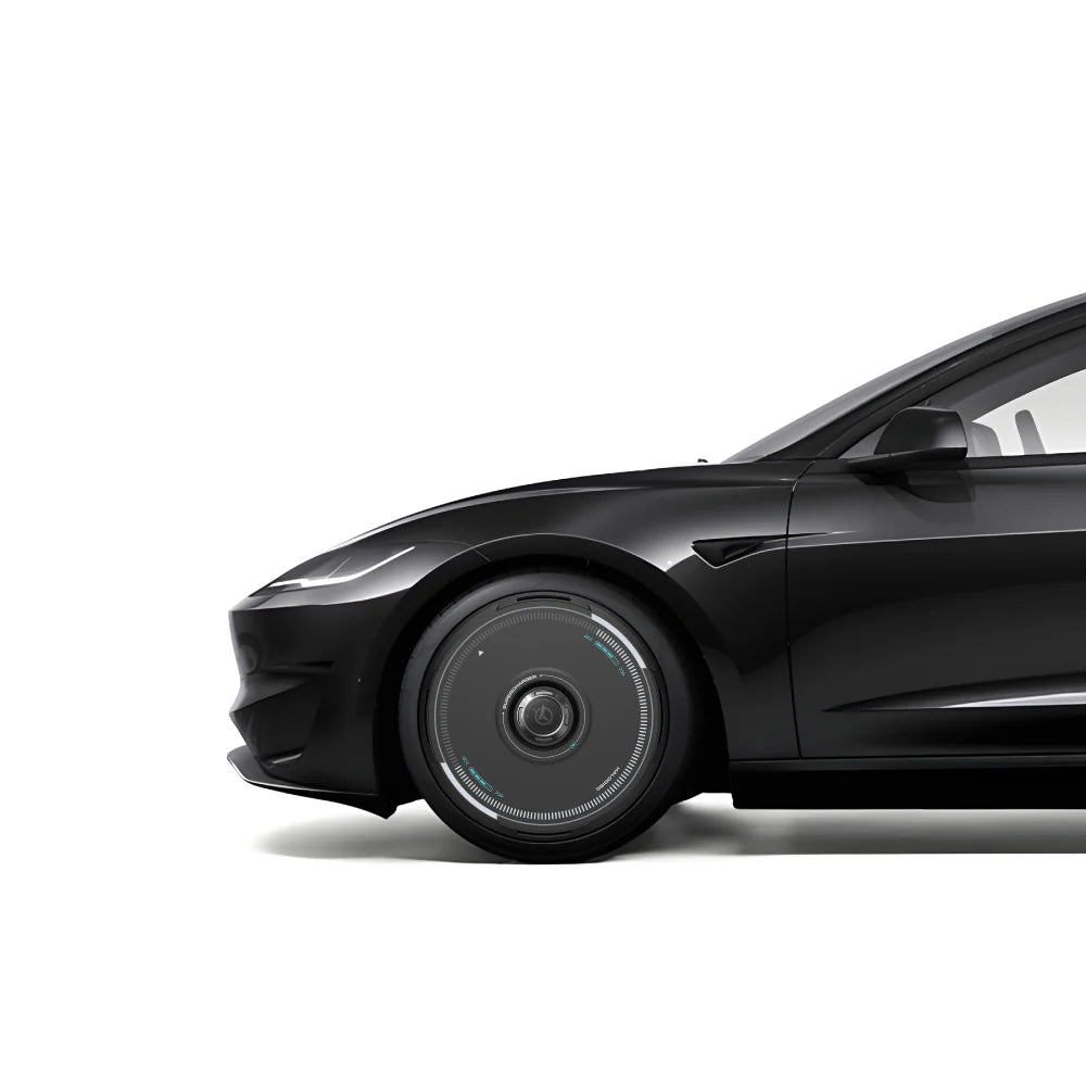 HALODISC 2 - SuperChager Black | Wheel Covers for Tesla