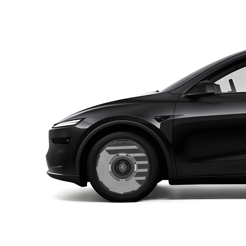 HALODISC 2 - INDUSTRY Black | Wheel Covers for Tesla