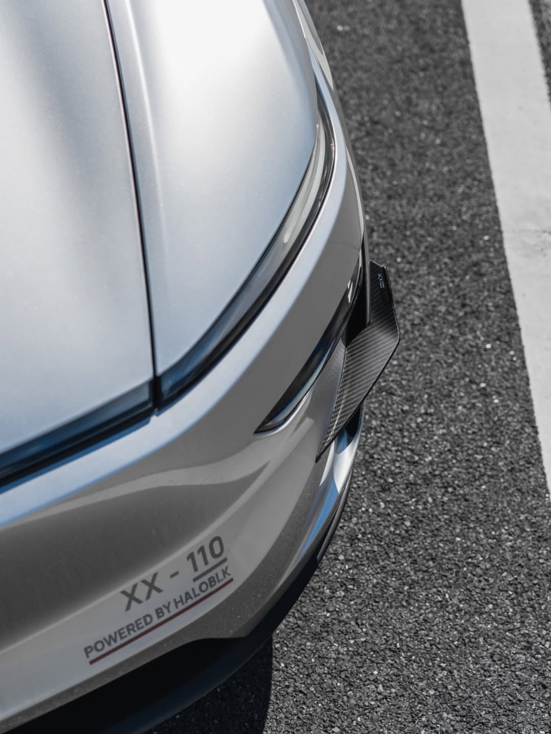 DRY Carbon Fiber Wind Blade For Tesla Model Y/3