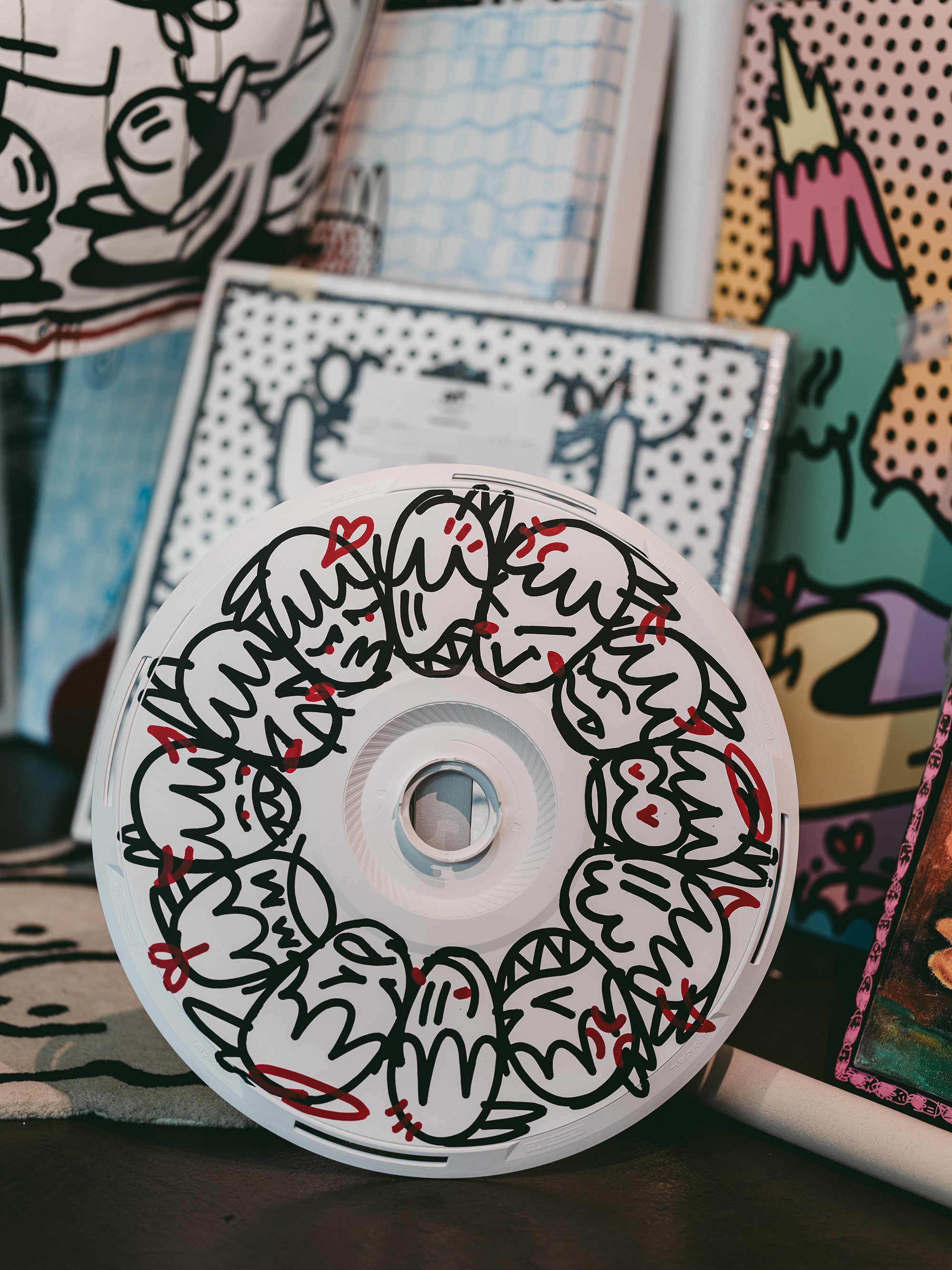 No. 09 - YOK Artist Edition 1/1 - Halodisc 2 For Tesla Wheel Cover