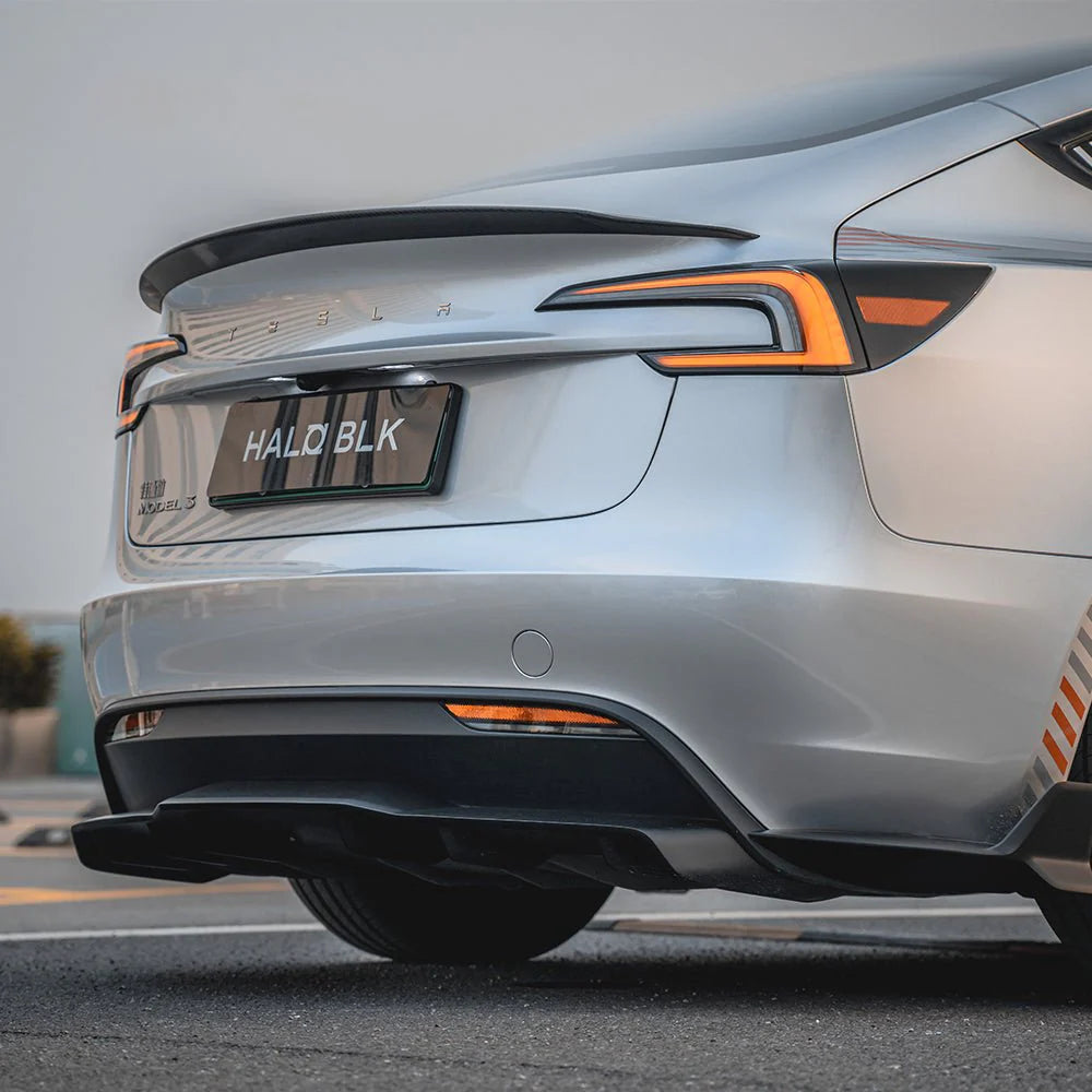 Dry Carbon Fiber Rear Spoiler for Tesla Model 3
