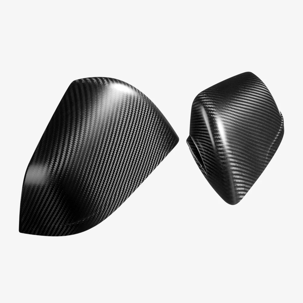 DRY Carbon Fiber Side Mirror Caps for Model Y