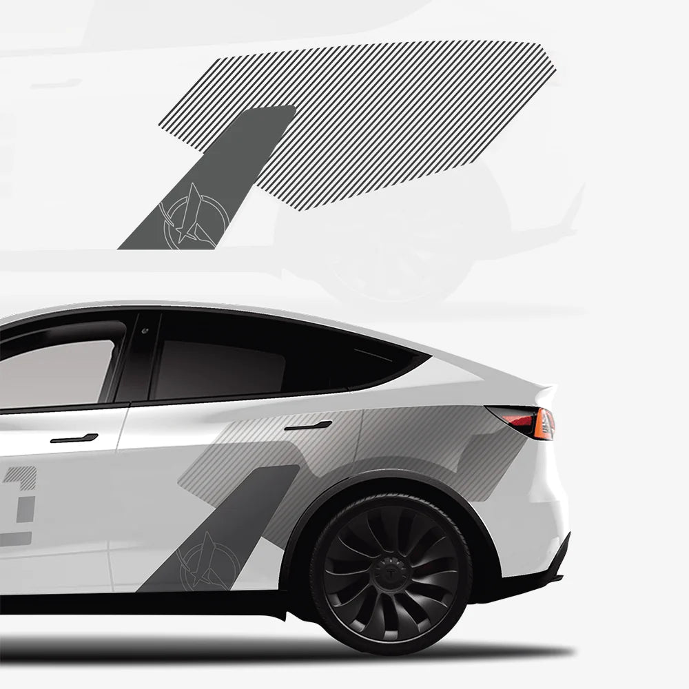 Designer Full-Body Protective Livery Wrap for Tesla Model Y
