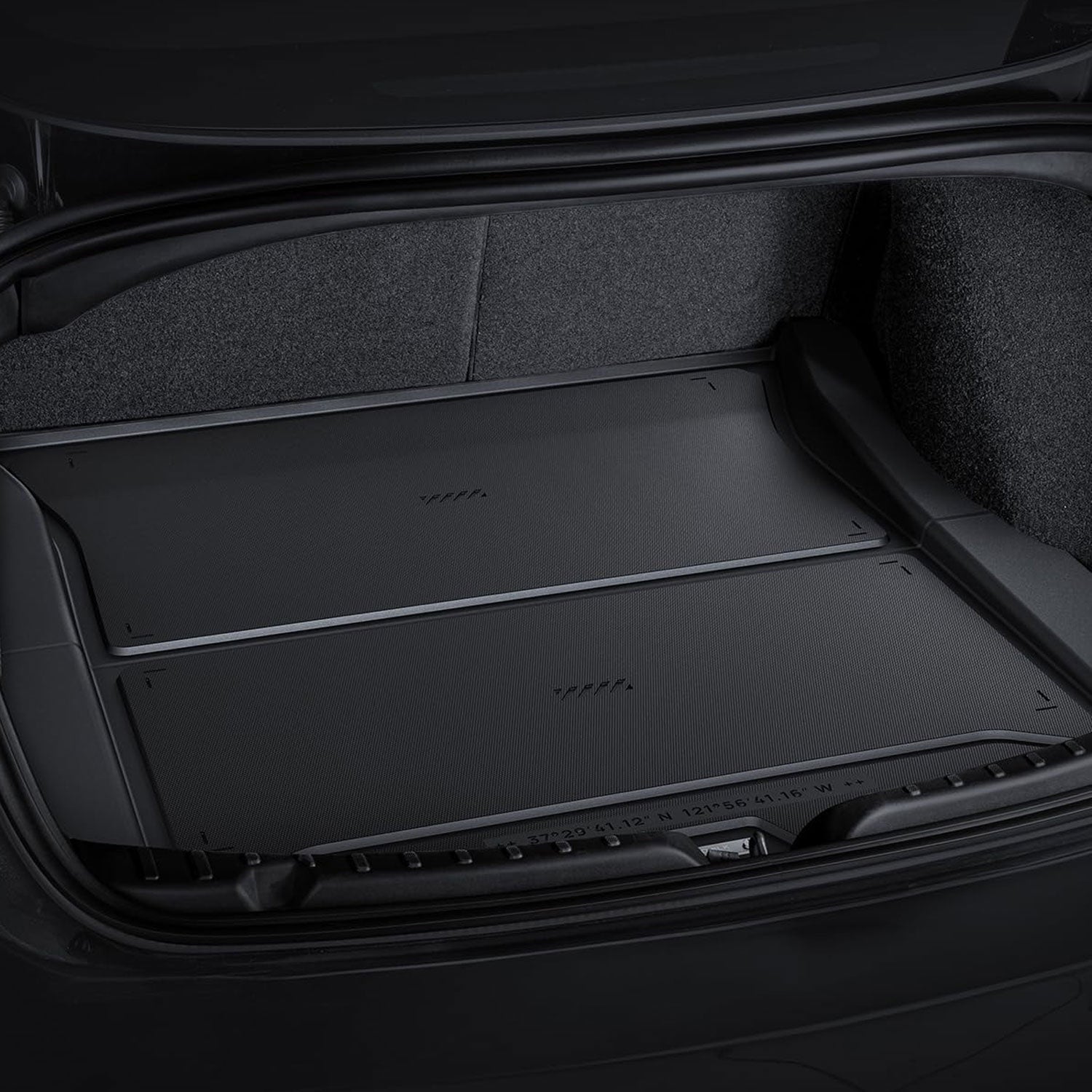 HALOBLK Frunk & Trunk Mats for Tesla Model 3 Highland