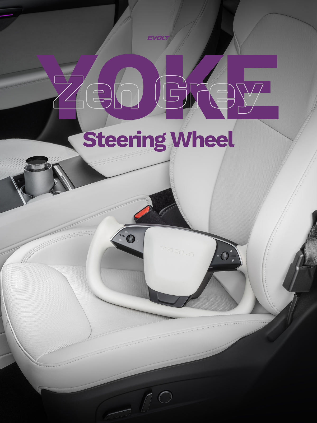 2026 Upgraded｜Yoke Style Steering Wheel for Tesla Model 3 / Y / YL