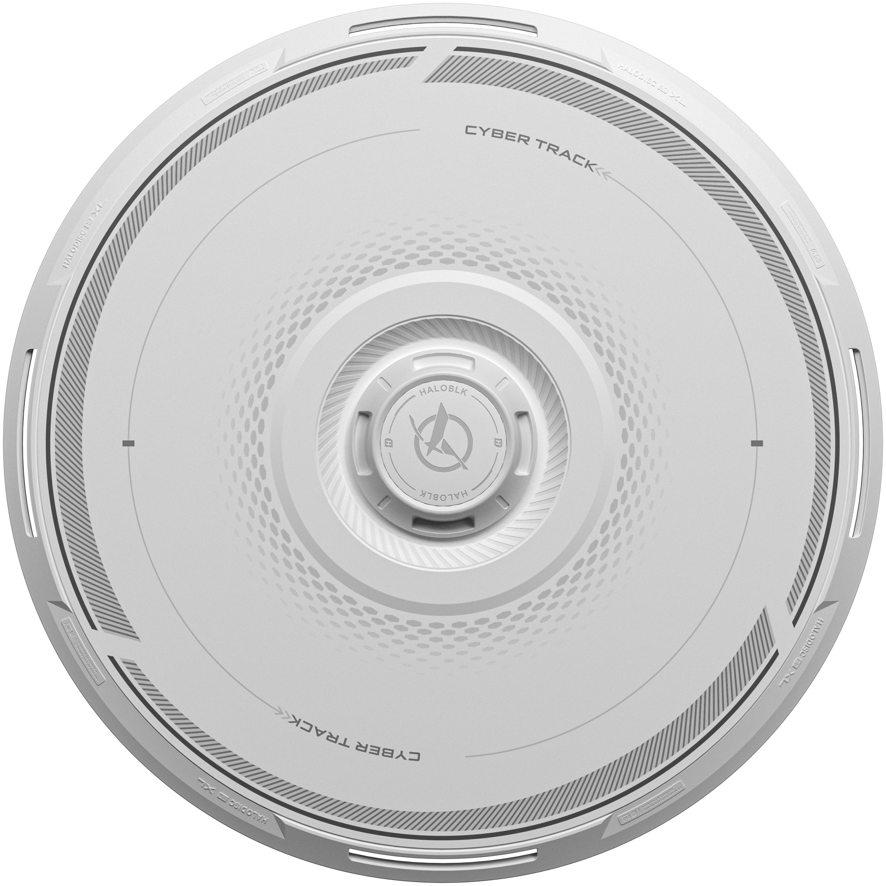 HALODISC 2 - CyberTrack White | Wheel Covers for Tesla