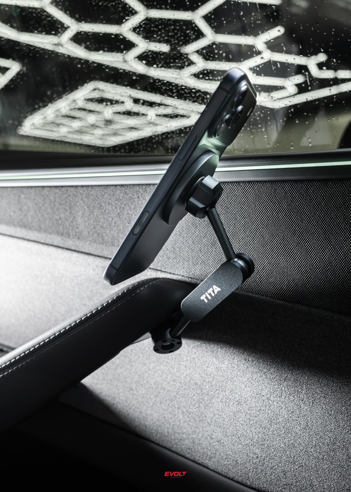 Tita Door-Side Magnetic Phone Holder for Tesla Model 3 / Y / YL